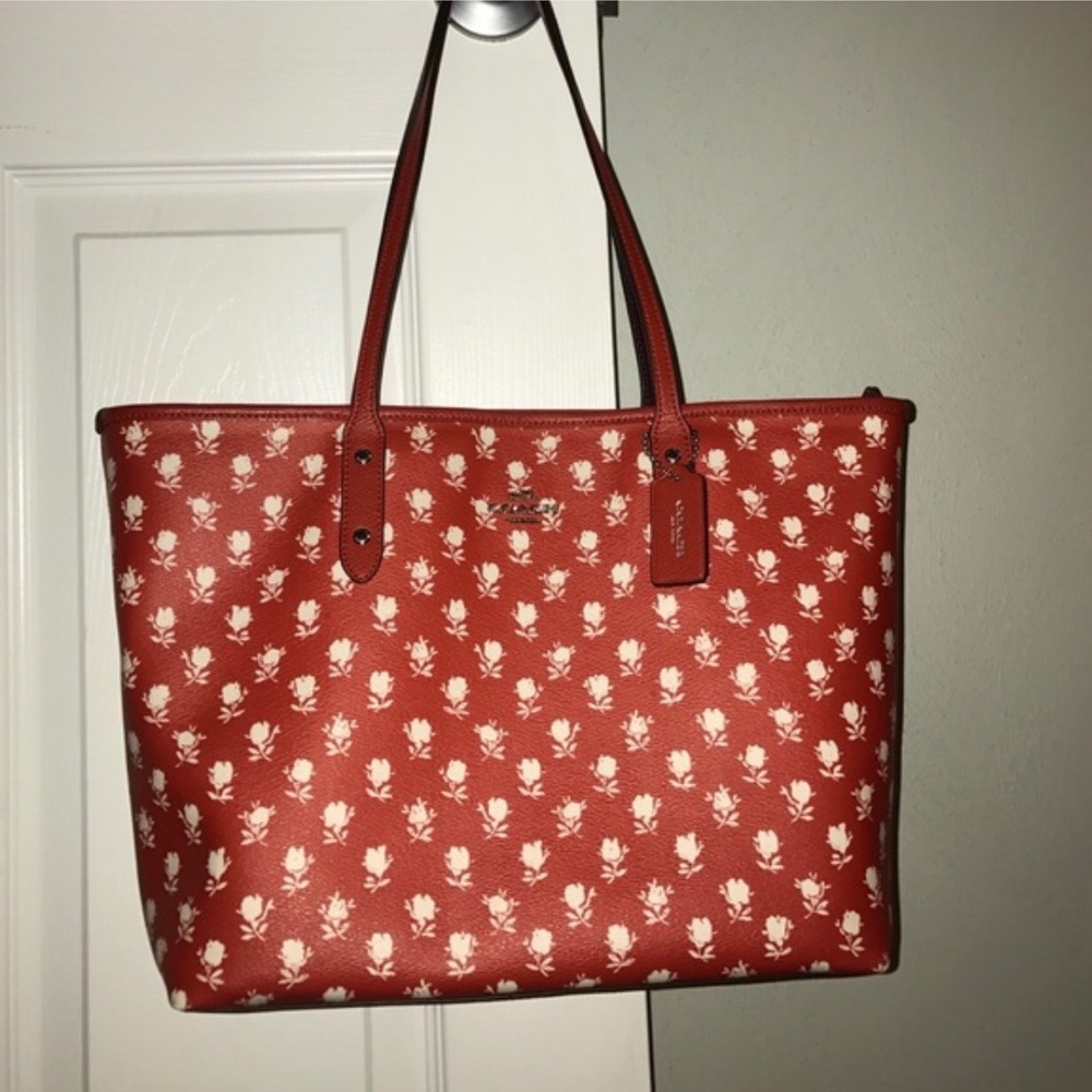 Coach Badlands Floral Shoulder Bag